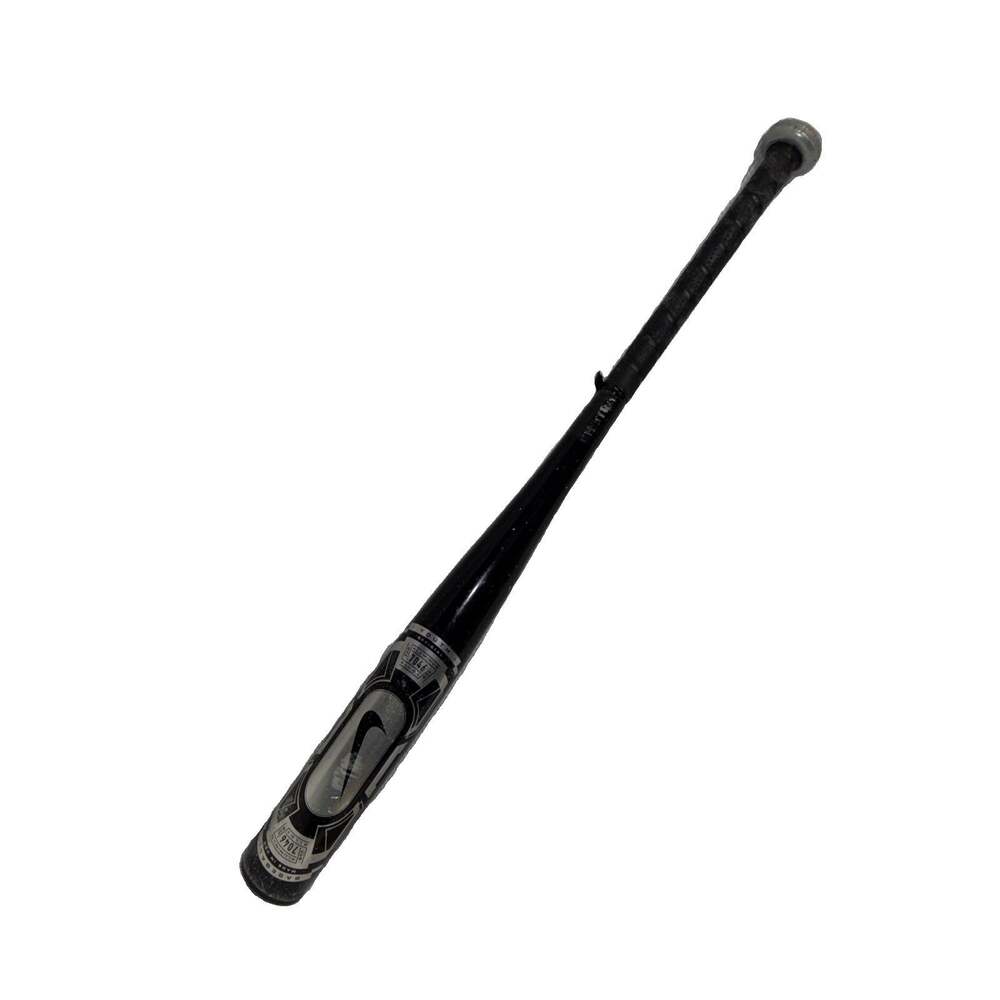 Nike Youth Baseball 7046 Aluminum Alloy Bat -9 Ounces Black Silver 28 Inches